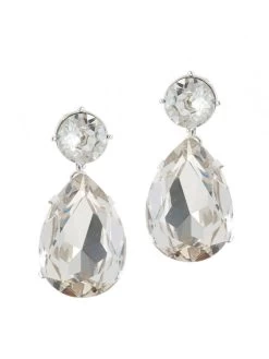 Poirier NC-1339 Oorbellen Zilver -Droom Trouwjurk poirier nc 1339 earrings silver 3